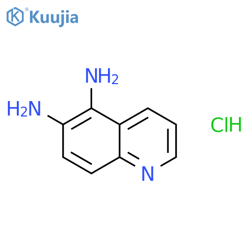 quinoline-5,6-diamine dihydrochloride structure