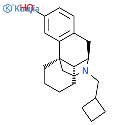 MORPHINAN-3-OL, 17-(CYCLOBUTYLMETHYL)- structure