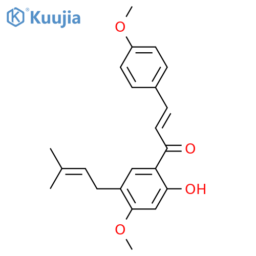 4'-O-methylbavachalcone structure
