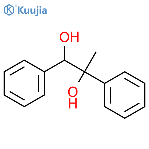 1,2-diphenylpropane-1,2-diol structure