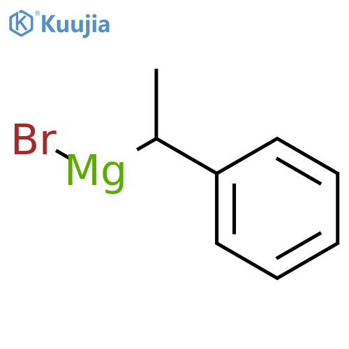 Magnesium, bromo(1-phenylethyl)- structure