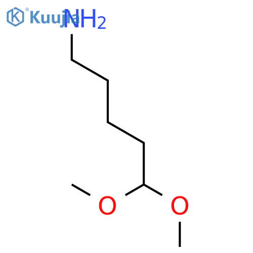 5,5-dimethoxypentan-1-amine structure