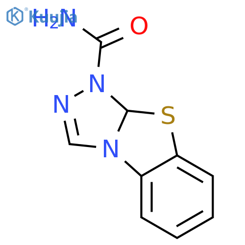 Benzo[4,5]thiazolo[2,3-c][1,2,4]triazole-1(9aH)-carboxamide structure