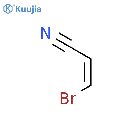 2-Propenenitrile, 3-bromo-, (2Z)- structure