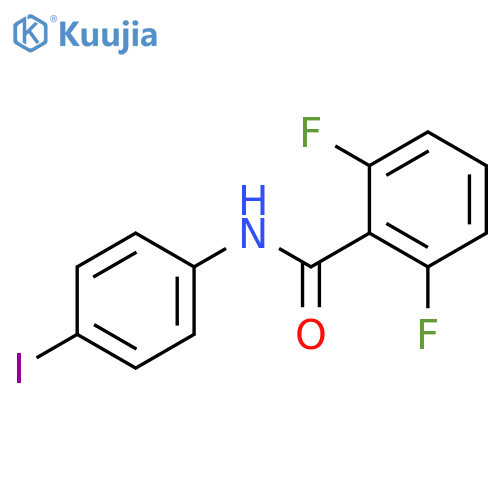 2,6-Difluoro-N-(4-iodophenyl)benzamide structure