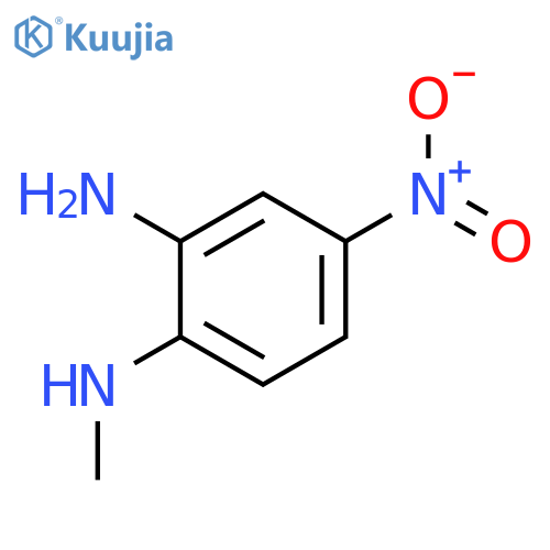 N1-methyl-4-nitro-benzene-1,2-diamine structure