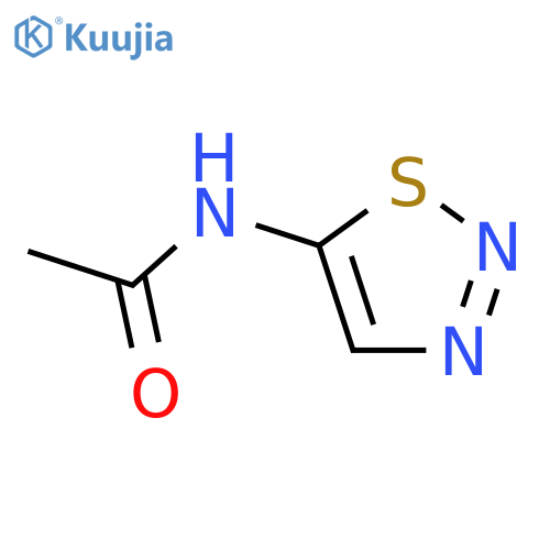 N-1,2,3-thiadiazol-5-ylacetamide structure