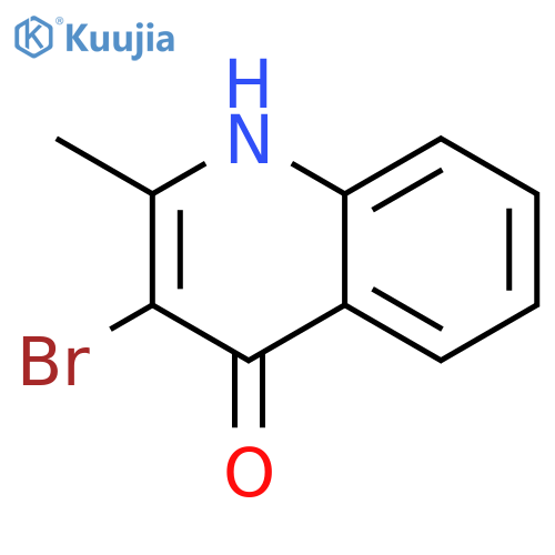 3-Bromo-2-methyl-4-quinolone structure