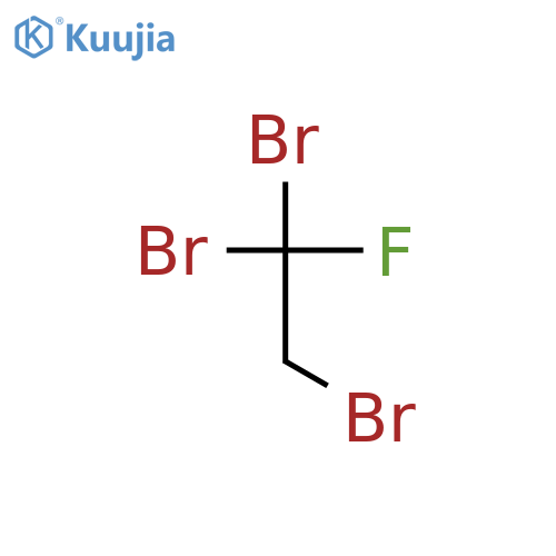 Ethane,1,1,2-tribromo-1-fluoro- structure