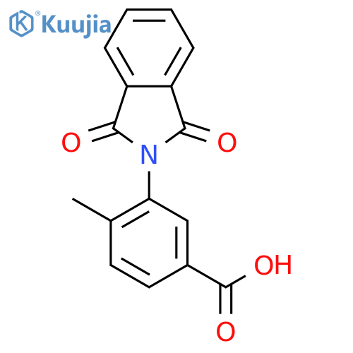 3-(1,3-Dioxo-2,3-dihydro-1H-isoindol-2-yl)-4-methylbenzoic Acid structure