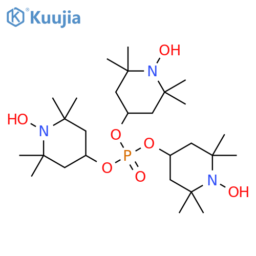 4,4',4''-[phosphinylidynetris(oxy)]tris[2,2,6,6-tetramethyl-1-piperidinyloxy] structure