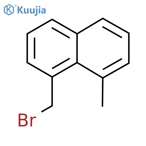 1-Bromomethyl-8-methylnaphthalene structure