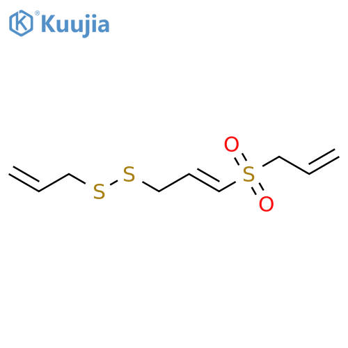 Disulfide, 2-propenyl (2E)-3-(2-propenylsulfonyl)-2-propenyl structure