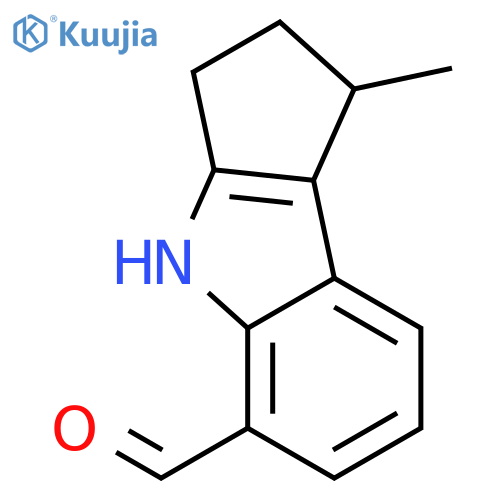 Cyclopent[b]indole-5-carboxaldehyde, 1,2,3,4-tetrahydro-1-methyl- (9CI) structure