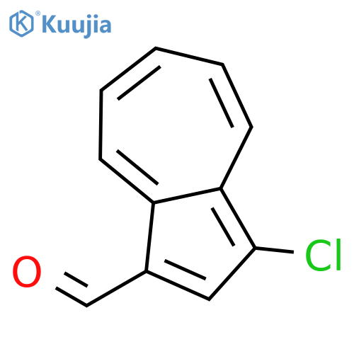 1-Azulenecarboxaldehyde, 3-chloro- structure
