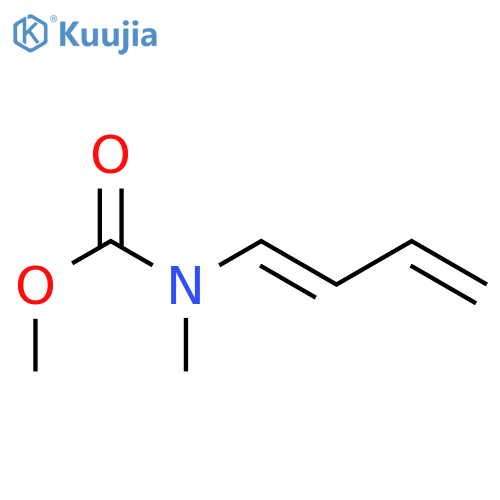 Carbamic acid, (1E)-1,3-butadienylmethyl-, methyl ester (9CI) structure