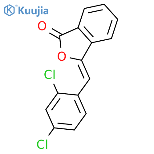1(3H)-Isobenzofuranone, 3-[(2,4-dichlorophenyl)methylene]-, (3Z)- structure