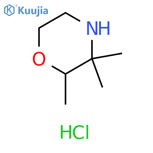2,3,3-trimethylmorpholine hydrochloride structure