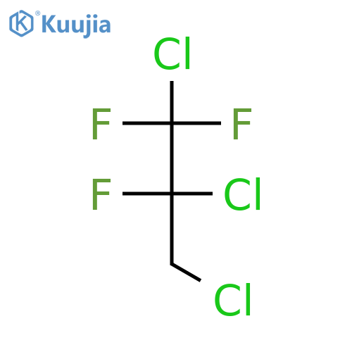 Propane, 1,2,3-trichloro-1,1,2-trifluoro- structure