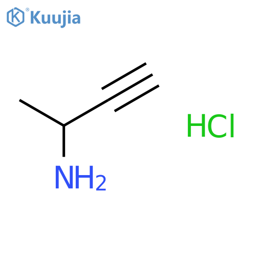 but-3-yn-2-amine hydrochloride structure