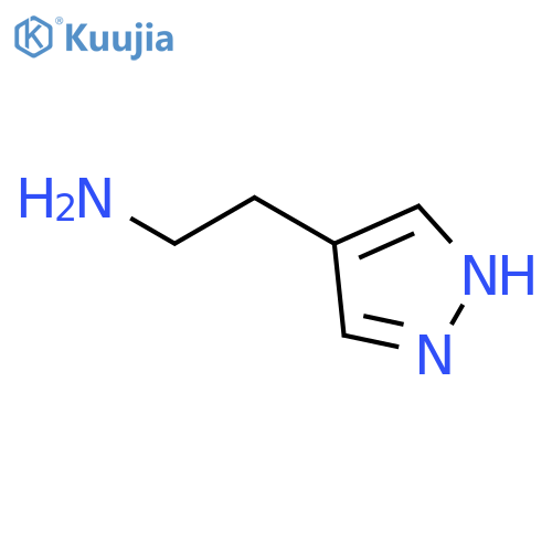2-(1H-pyrazol-4-yl)ethan-1-amine structure