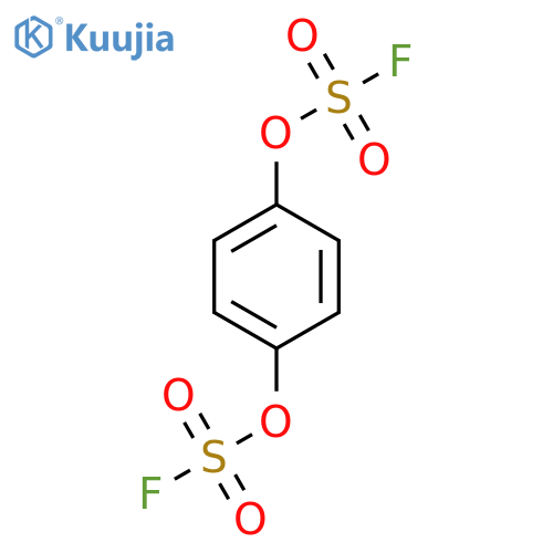 Hydroquinone bisfluorosulfate structure