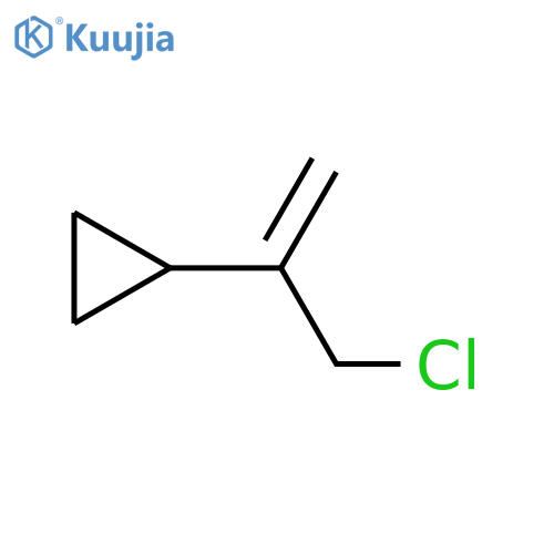(3-chloroprop-1-en-2-yl)cyclopropane structure