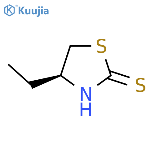 (4S)-4-Ethyl-1,3-thiazolidine-2-thione structure
