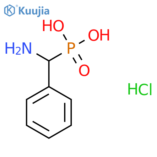 amino(phenyl)methylphosphonic acid hydrochloride structure