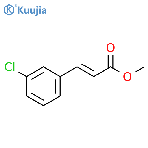 Methyl (2E)-3-(3-chlorophenyl)-2-propenoate structure