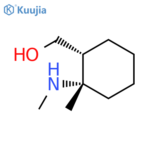 Cis-(2-methyl-2-methylamino-cyclohexyl)-methanol structure