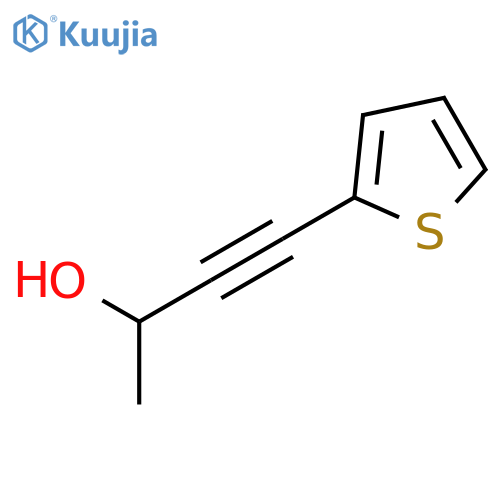 4-(thiophen-2-yl)but-3-yn-2-ol structure