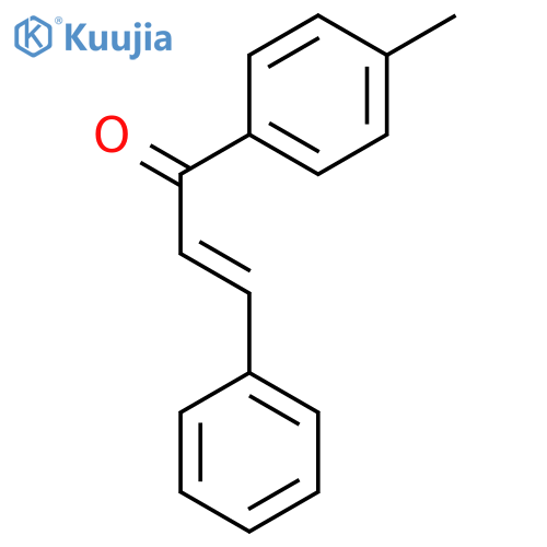 1-(4-methylphenyl)-3-phenylprop-2-en-1-one structure
