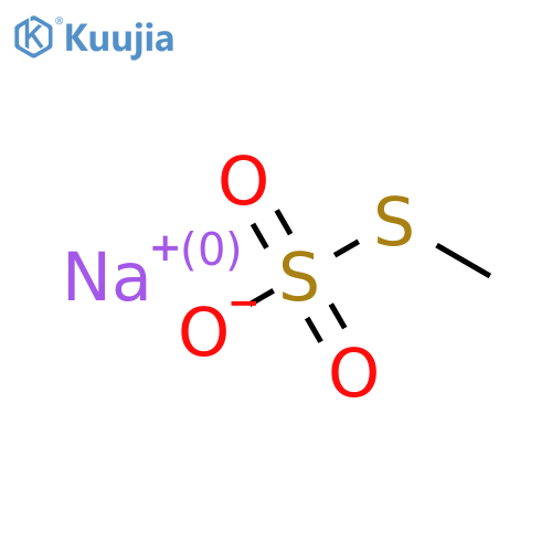 Methyl sodium thiosulfate structure