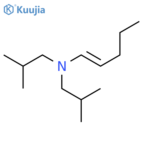 1-(N,N-DIISOBUTYLAMINO)-1-PENTENE structure