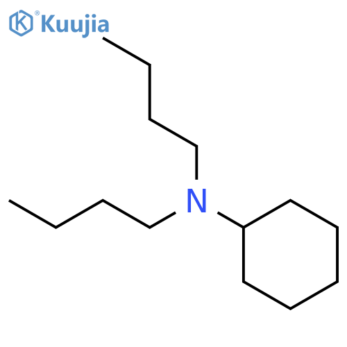 Cyclohexanamine,N,N-dibutyl- structure