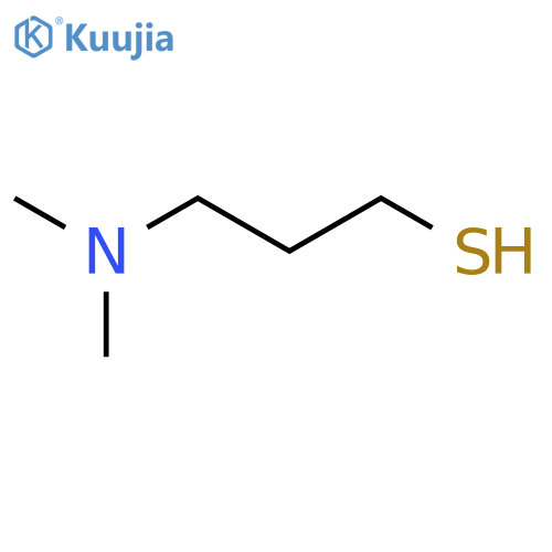 3-(Dimethylamino)propane-1-thiol structure