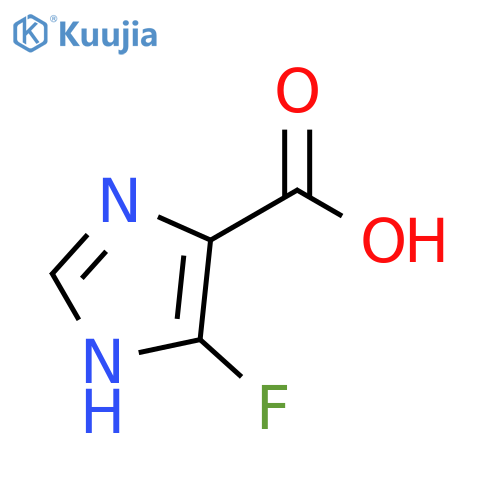 4-fluoro-1H-imidazole-5-carboxylic acid structure