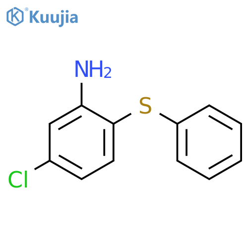 5-Chloro-2-(phenylsulfanyl)aniline structure