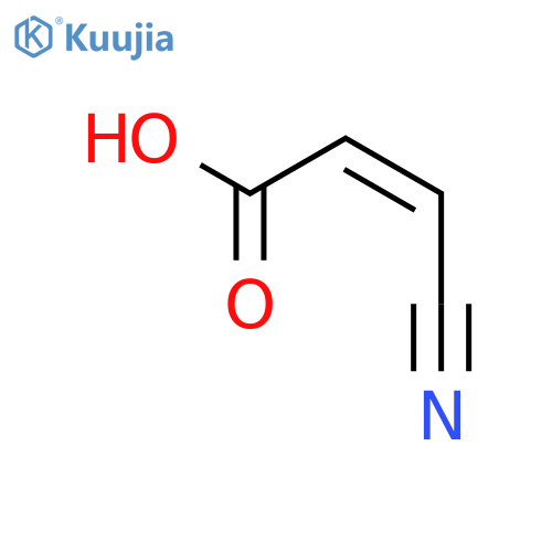 2-Propenoic acid, 3-cyano-, (2Z)- structure