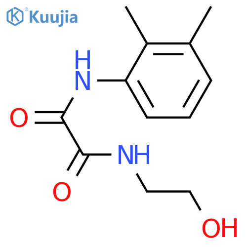 N'-(2,3-dimethylphenyl)-N-(2-hydroxyethyl)ethanediamide structure