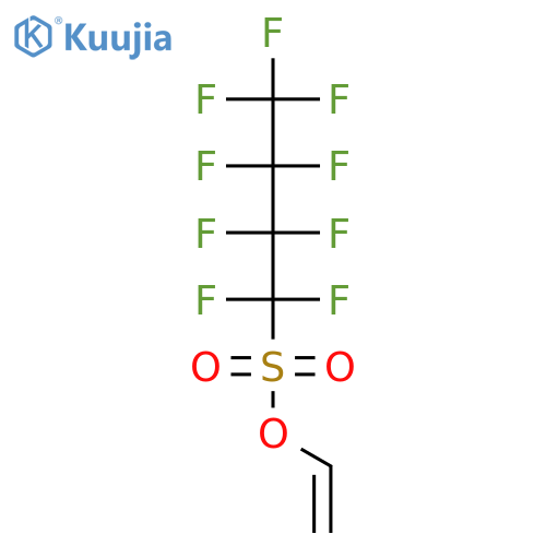 1-Butanesulfonic acid,1,1,2,2,3,3,4,4,4-nonafluoro-, ethenyl ester structure