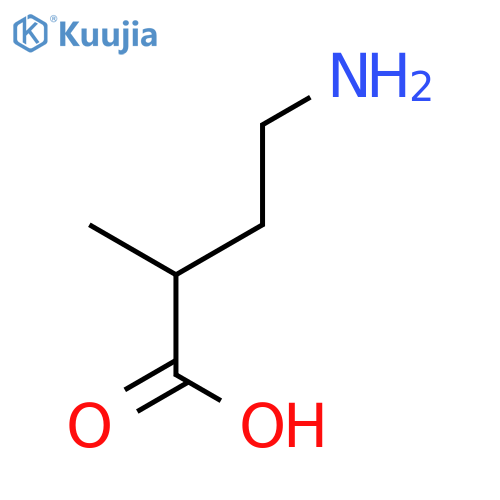 4-Amino-2-methylbutanoic acid structure