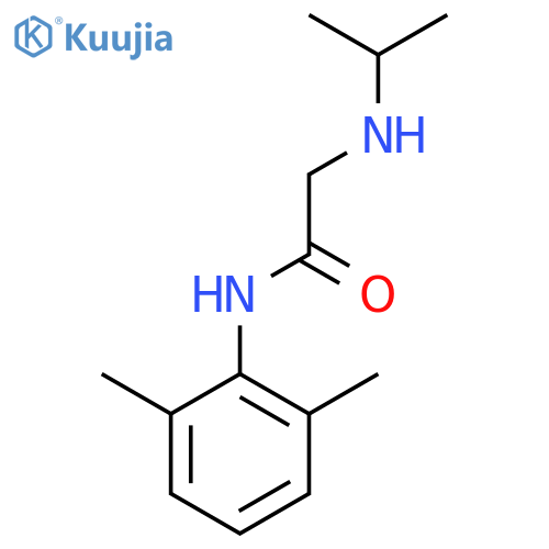N-(2,6-Dimethylphenyl)-2-(isopropylamino)acetamide structure