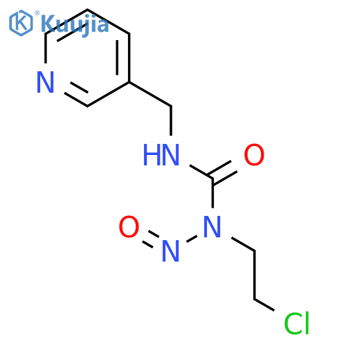 Urea,N-(2-chloroethyl)-N-nitroso-N'-(3-pyridinylmethyl)- structure