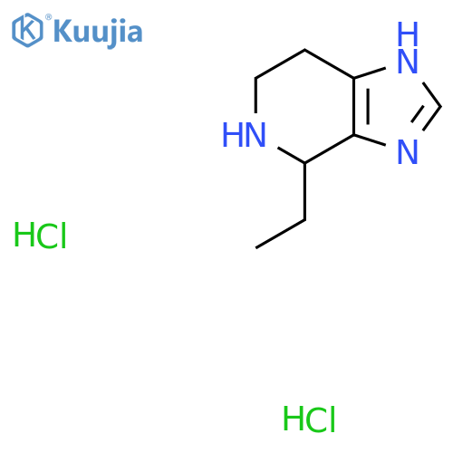 4-Ethyl-4,5,6,7-tetrahydro-3H-imidazo[4,5-c]pyridine dihydrochloride structure