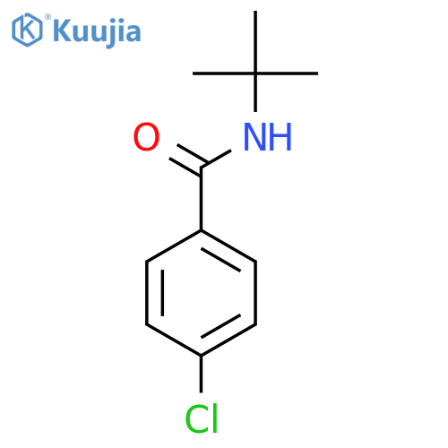 N-(tert-Butyl)-4-chlorobenzamide structure