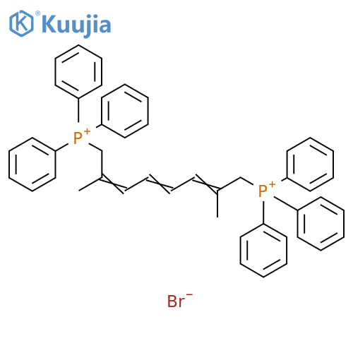 (2,7-Dimethyl-2,4,6-octatrienylene)bistriphenylphosphonium Bromide structure