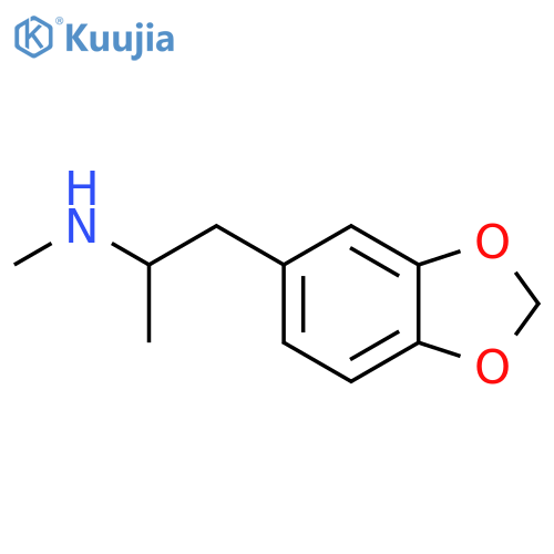 (+/-)-3,4-methylenedioxymethamphetamine structure