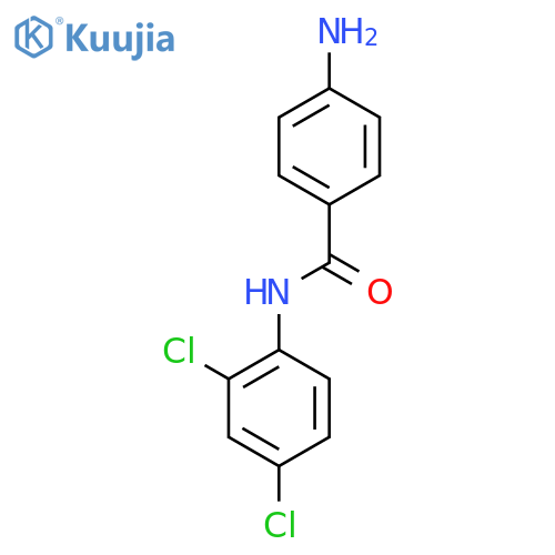 4-Amino-N-(2,4-dichlorophenyl)benzamide structure